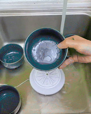 Portable Mini Washing Machine Ultrasonic Turbine Washer