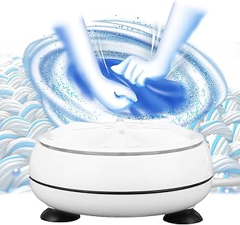 Portable Mini Washing Machine Ultrasonic Turbine Washer