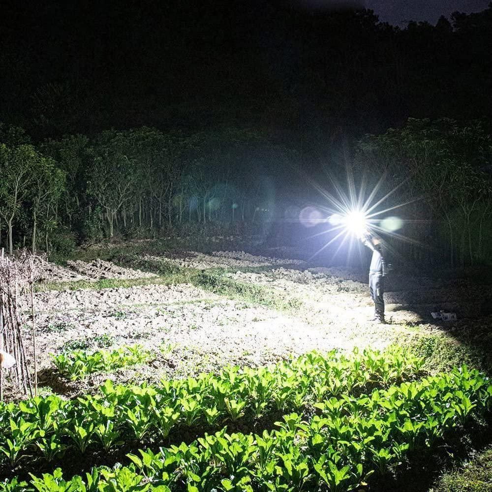 Most powerful portable Flashlight 100W