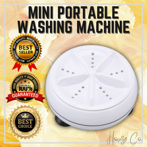 Portable Mini Washing Machine Ultrasonic Turbine Washer