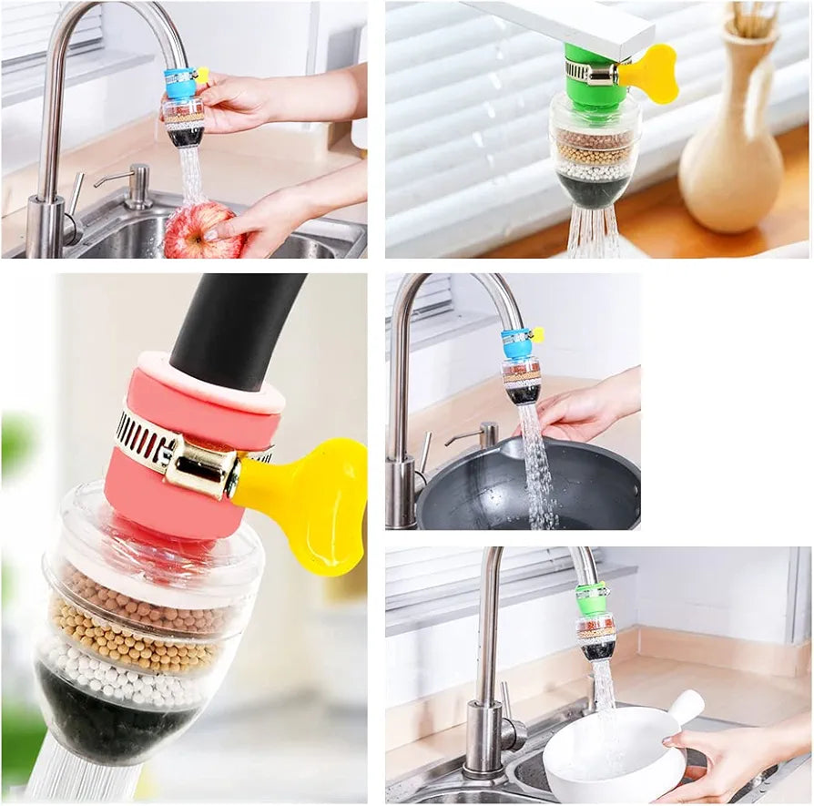 🚰💧Faucet Water Purifier Filters – Instant Tap Filtration for Clean & Healthy Water (pack of 2)🥤✨