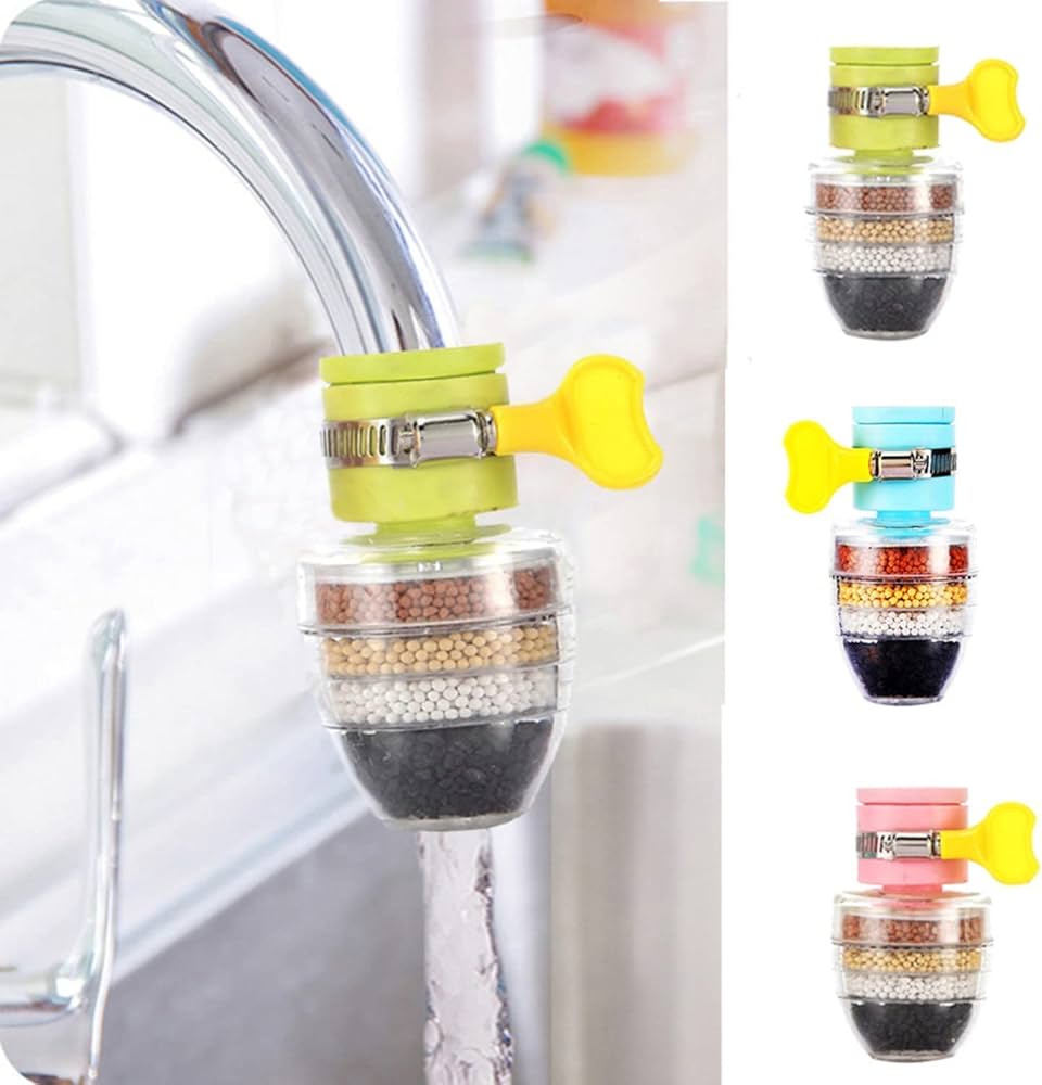 🚰💧Faucet Water Purifier Filters – Instant Tap Filtration for Clean & Healthy Water (pack of 2)🥤✨