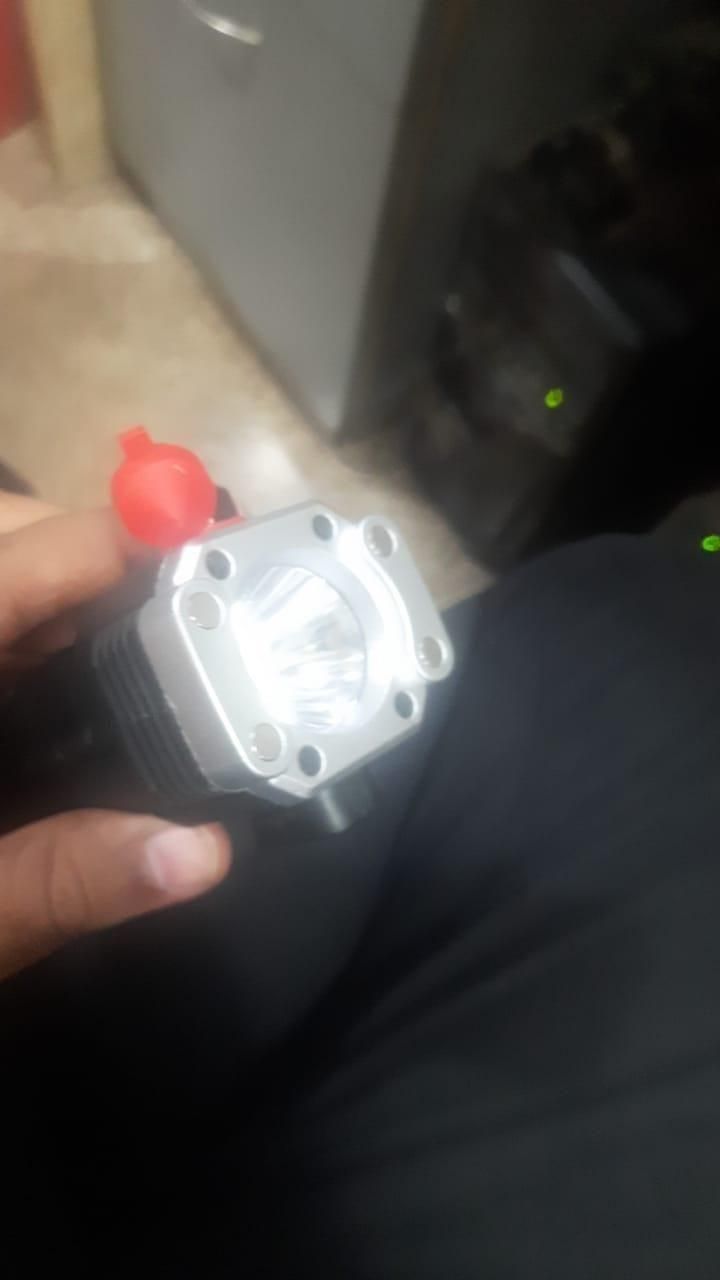 Most powerful portable Flashlight 100W