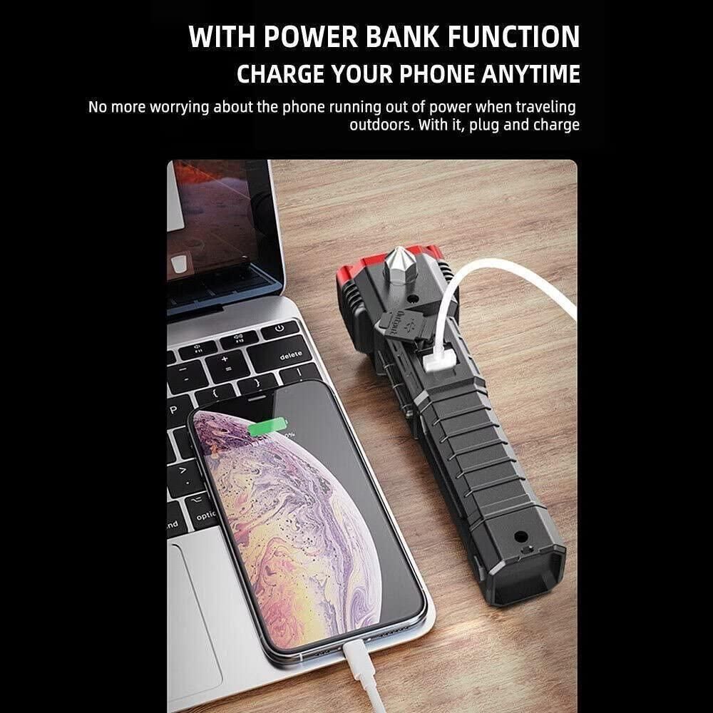 Most powerful portable Flashlight 100W