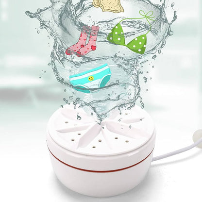Portable Mini Washing Machine Ultrasonic Turbine Washer